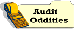 Audit Oddities